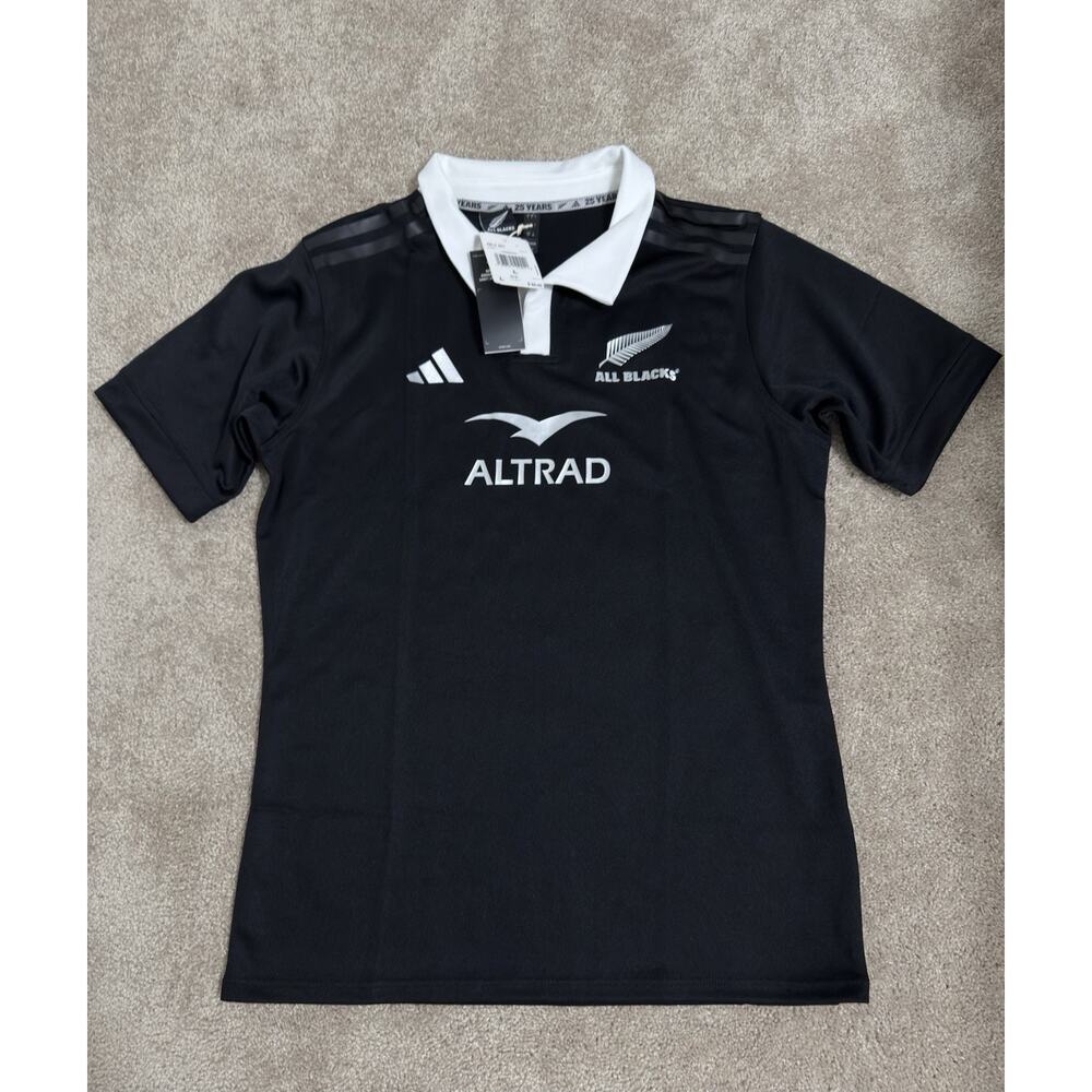 Adidas All Blacks New Zealand Rugby Jersey New NWT Men's Size Large L IX3112